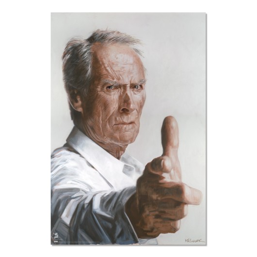 Poster Sebastian Krüger: Clint Eastwood