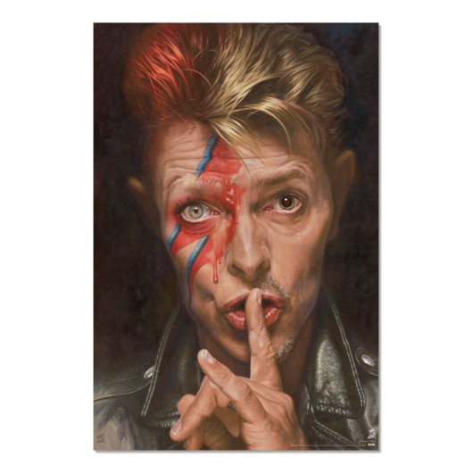 Poster Sebastian Krüger: David Bowie