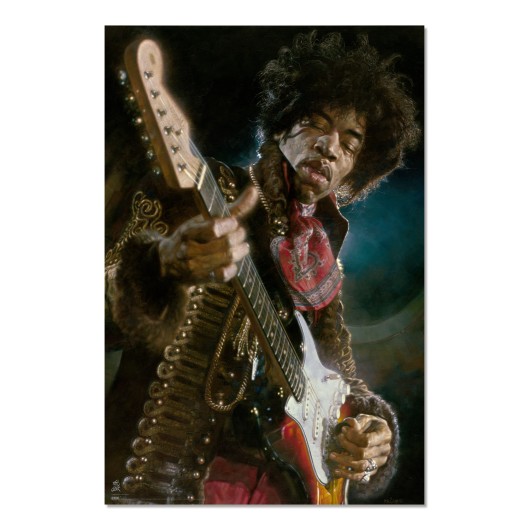 Poster Sebastian Krüger: Jimi Hendrix