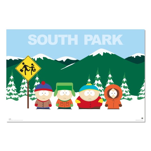Poster South Park – Originalidade e Humor