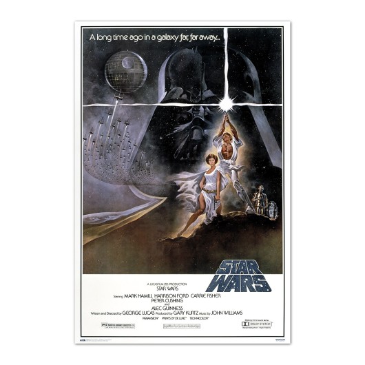 Poster Star Wars Classic: A Guerra das Galáxias - Cartel