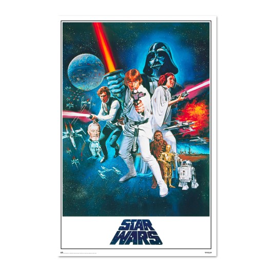 Póster Star Wars Classic - A Guerra das Galáxias