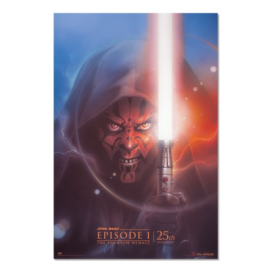 Poster Star Wars: Episódio I - A Ameaça Fantasma 25 Aniversário