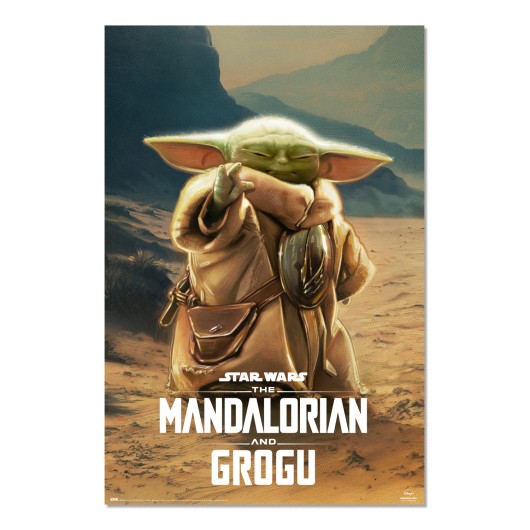 Poster Star Wars: The Mandalorian e Grogu