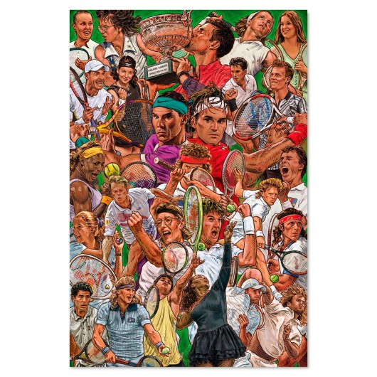 Póster Tenistas de Lenda