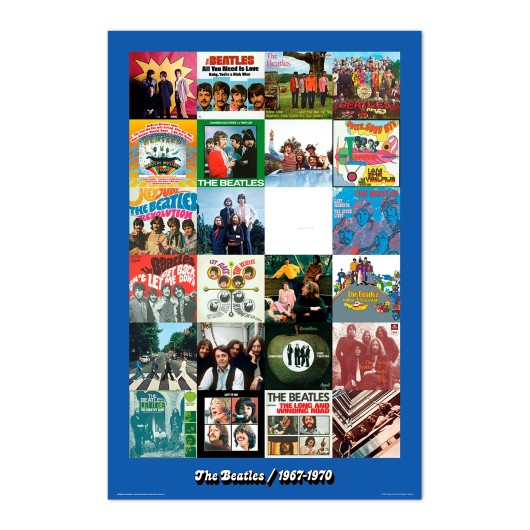 Póster The Beatles Era 1967-1970