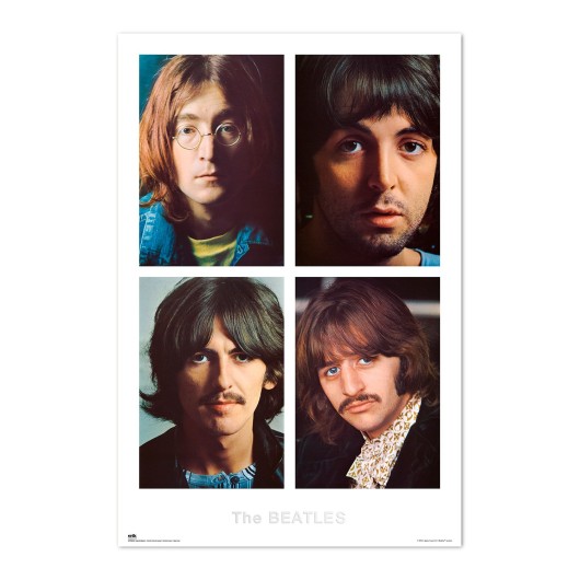 Póster The Beatles White Album