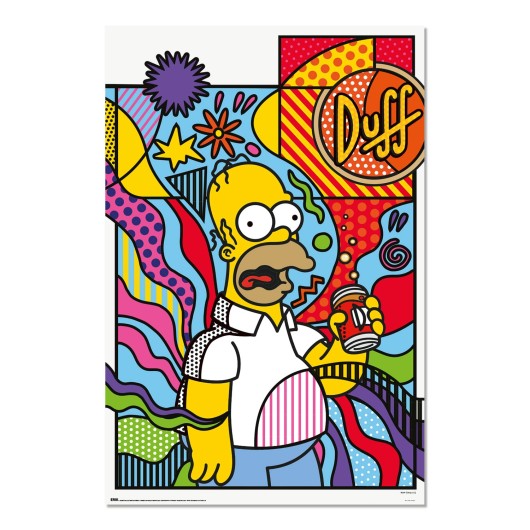 Póster Homer Art The Simpsons