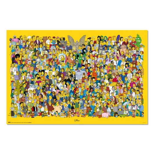 Poster The Simpsons – Família Simpsons