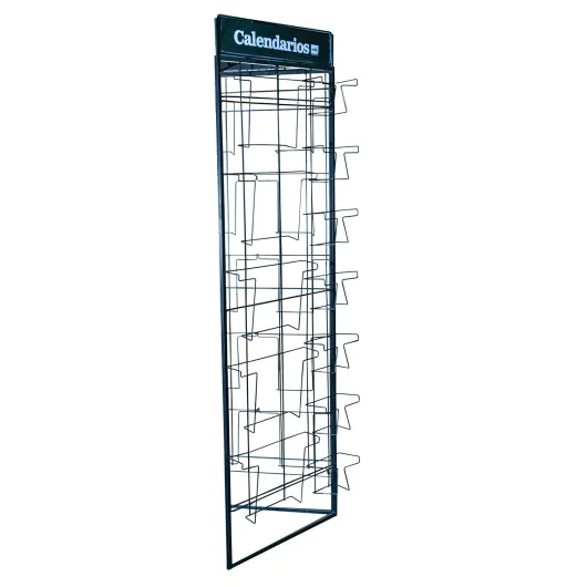 Rejilla Solta EXP0048 Biombo Calendários – 30×30/A3/Deluxe Negro