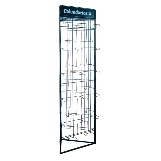Rejilla Solta EXP0049 Biombo Calendários – 30×30 Negro
