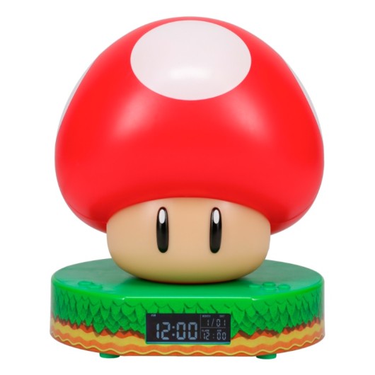 Relógio Despertador Nintendo Super Mario – Super Mushroom