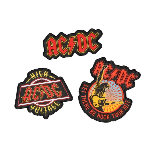 Set de 3 Patches AC/DC