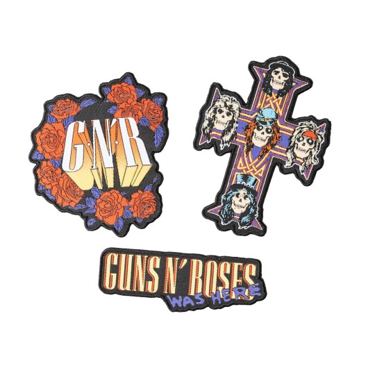 Set de 3 Patches Guns N Roses