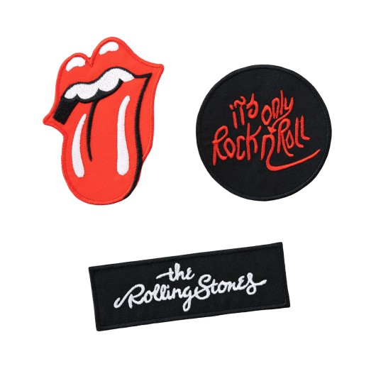 Set de 3 Patches The Rolling Stones