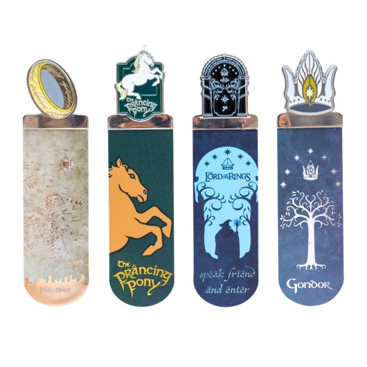 Set de 4 Marcadores O Senhor dos Anéis