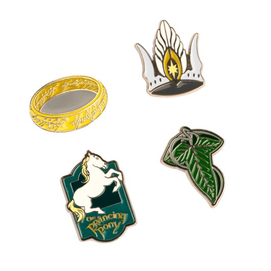 Set de 4 Pins El Senhor dos Anéis