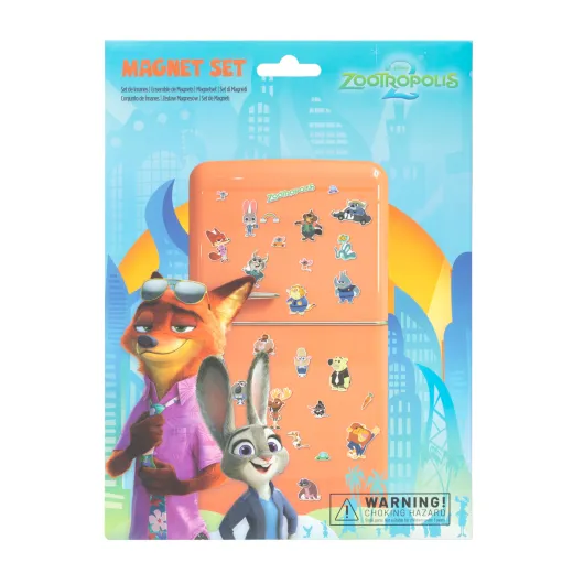 Set de Imãs Troquelados Disney Zootropolis 2