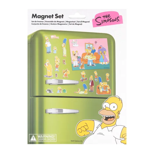 Set de Imans Troquelados The Simpsons Família