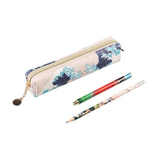 Set Estojo com Caneta e Lápis Hokusai