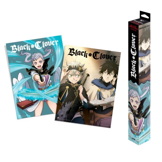 Set Miniposters Black Clover – Magia e Amizade