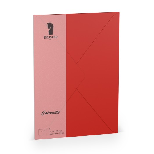 Sobre C5 Coloretti 5 Unidades Vermelho