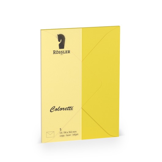 Sobre C6 Ministro Coloretti 5 Unidades Amarelo