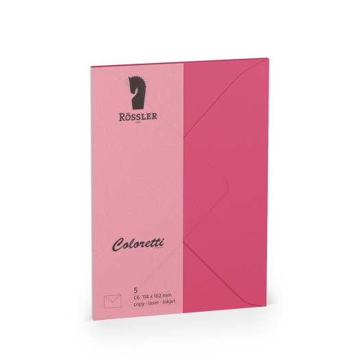 Sobre C6 Ministro Coloretti – 5 Unidades Fucsia