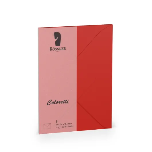 Sobre C6 Ministro Coloretti 5 Unidades Vermelho