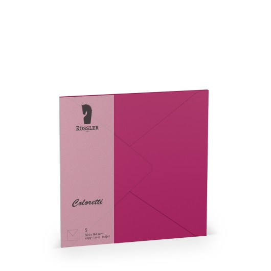 Sobre Quadrado Grande Coloretti 5 Unidades Magenta