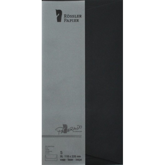 Sobre DL Americano Paperado 5 Unidades Preto