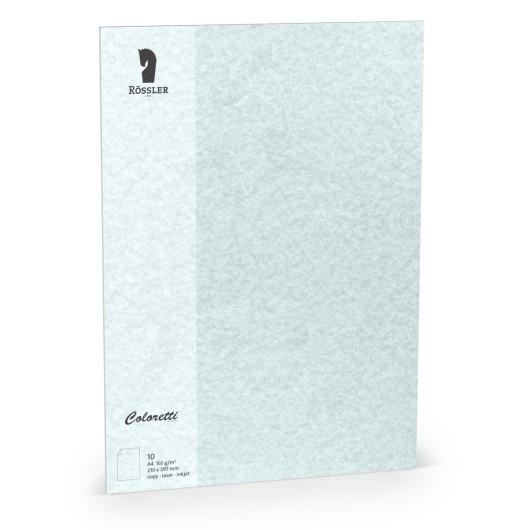 Tarjeta A4 Coloretti 10 Unidades Pergaminho Azul