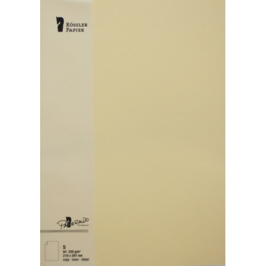 Tarjeta A4 Paperado Melão – 5 Unidades
