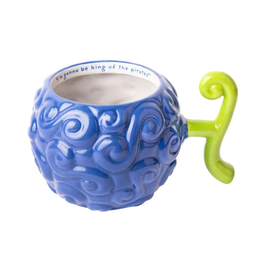 Caneca 3D One Piece Netflix Fruta Gum-Gum