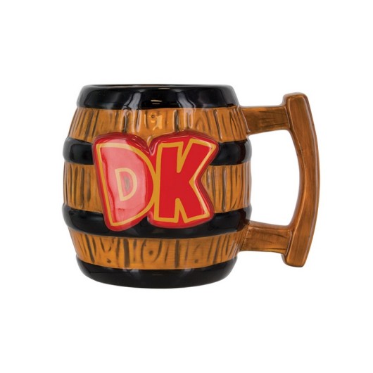 Caneca 3D Super Mario Nintendo Donkey Kong