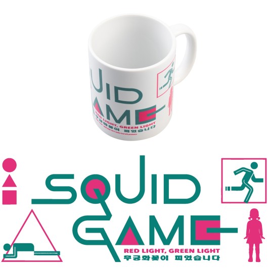 Caneca El Jogo do Calamar Logo