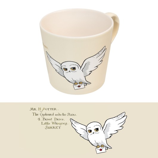 Caneca Premium Harry Potter Hedwig