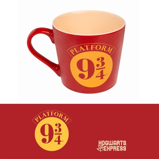 Caneca Premium Harry Potter Plataforma 9 3/4