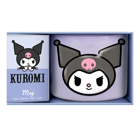 Caneca Kuromi Sanrio – Edição Limitada