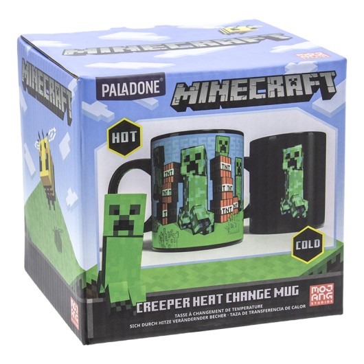 Caneca Termocolora Minecraft Creeper