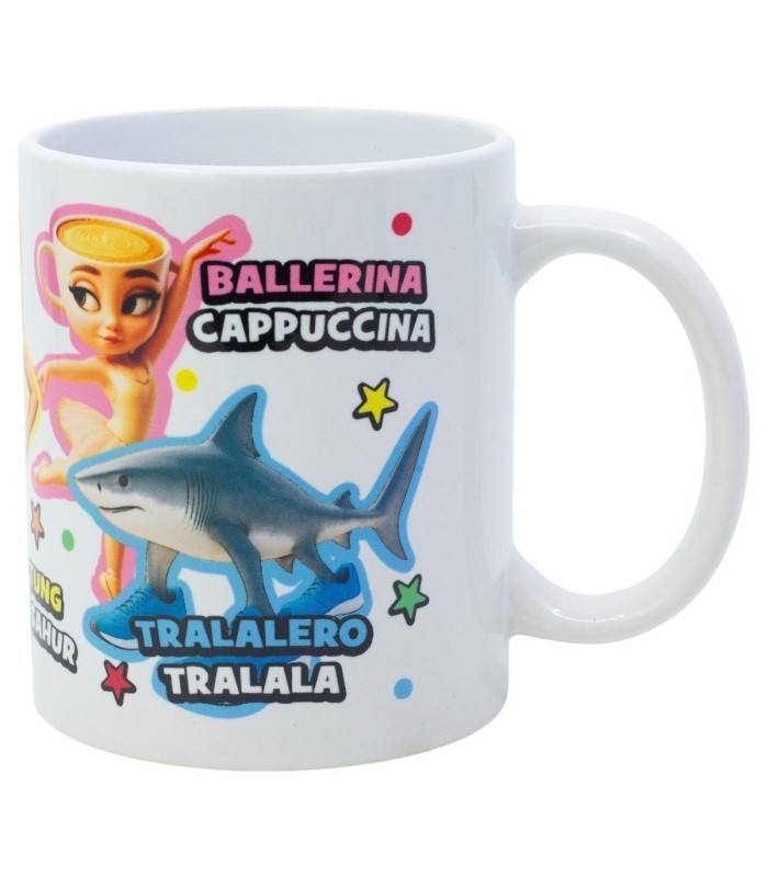 Caneca de Cerâmica 325 ml – Italian Brainrot