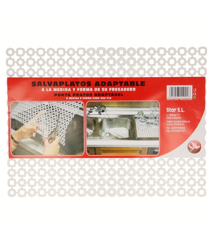 Salvaplatos Adaptável 40×30 cm Branco – Marca Stor