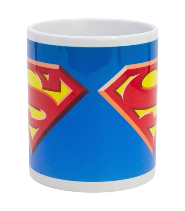 Caneca Cerâmica 325 ml Superman com Caixa
