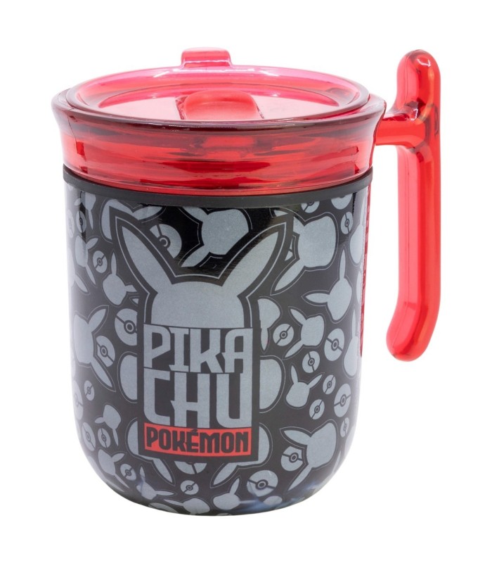 Caneca Harmony Dupla Parede com Tampa 470 ml Pokémon
