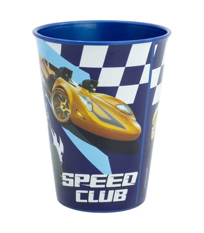 Copo Pequeno 260 ml HotWheels Blue Fire