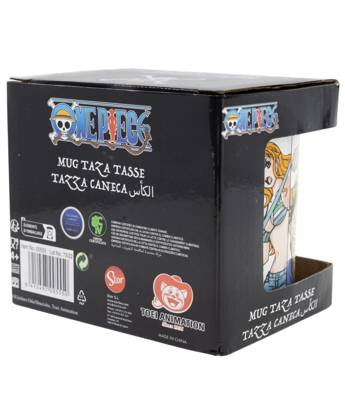 Caneca de Cerâmica 325 ml One Piece – Equipa de Batalha