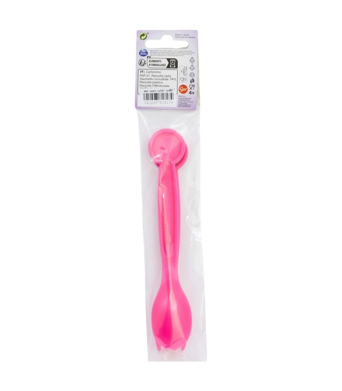 SET DE 2 TALHERES PP (COLHER E GARFO) PATrULHA CANINA SUPERPODERES