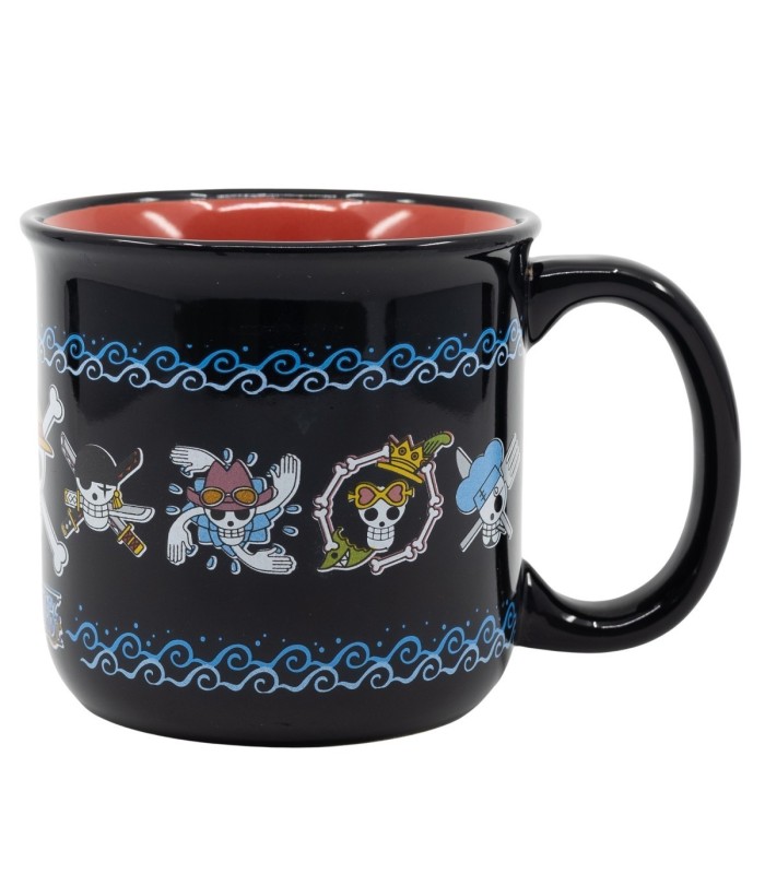 Caneca de Cerâmica 400 ml One Piece Skulls