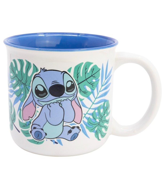 Caneca Cerâmica Aloha 400 ml Stitch em Caixa de Presente