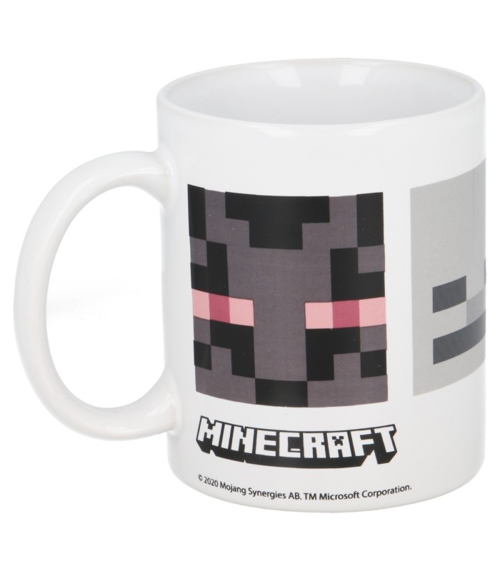 Caneca Cerâmica 325 ml em Caixa Presente Minecraft